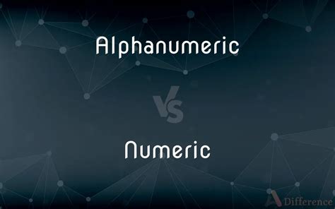 Image result for What Is Alphanumeric Data