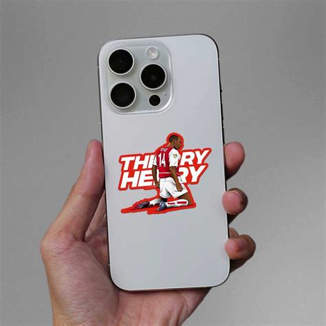 Buy Thierry Henry Sticker Online | Premium Waterproof Vinyl | STICK IT UP