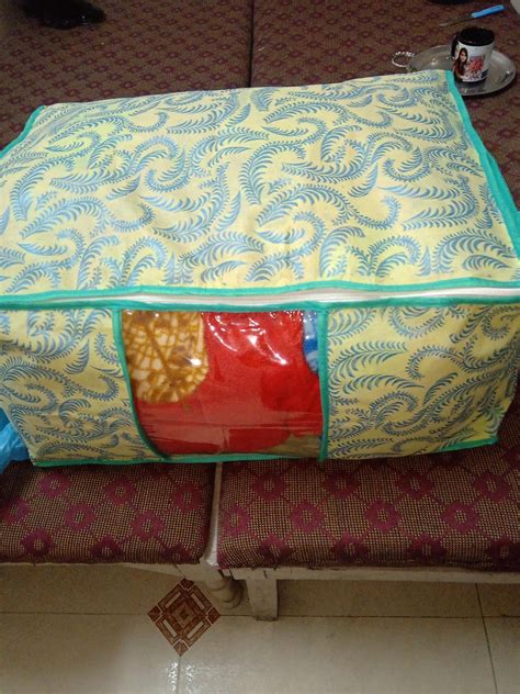 Kuber Industries Non Woven Exclusive Rectangular Underbed Storage ...