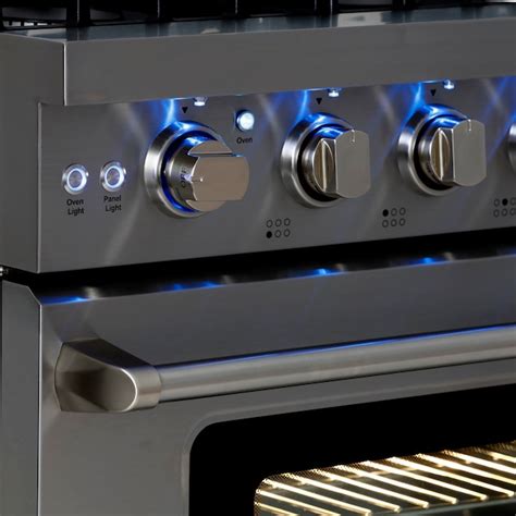 Cosmo Epgr366 36-in 6 Burners 6-cu ft Convection Oven Freestanding ...