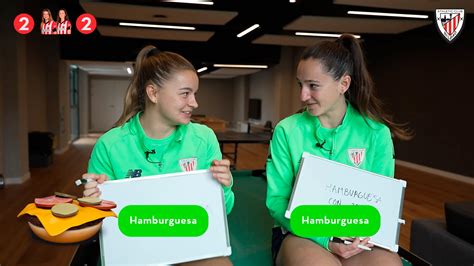 Sara y Jone, ante el test: ¿cuánto sabes sobre mí? | Athletic Club ...