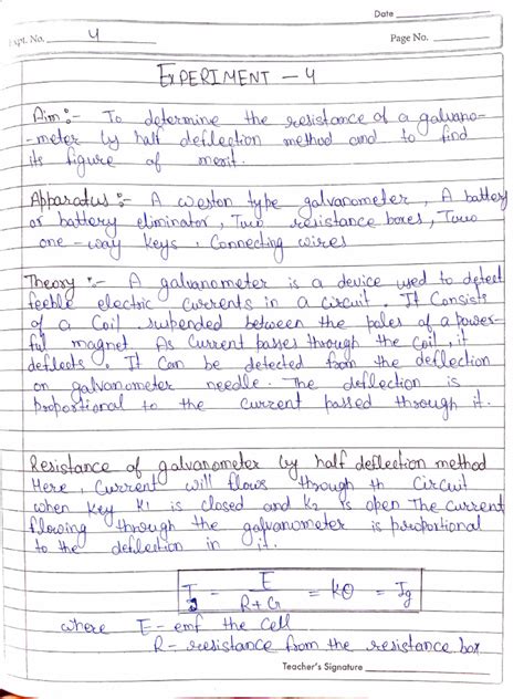 Half Deflection Method Experiment 的图像结果