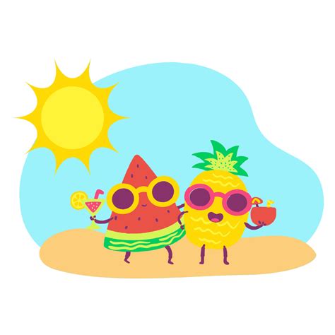Free Summer Vector Clipart (PNG, SVG) to Edit Online