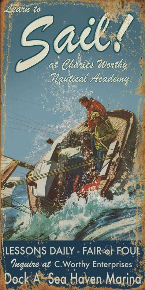 Image result for Sailing Lessons Sign