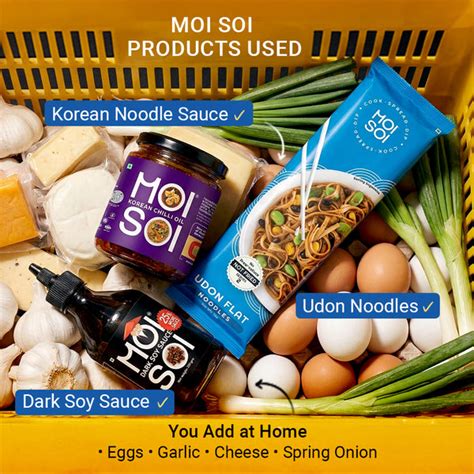 Korean Spicy Carbonara Udon – MOI SOI
