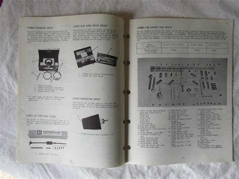 1972 CAT Caterpillar engine service tools guide | Ubuy India