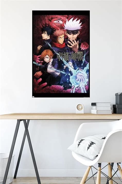 Trends International Jujutsu Kaisen - One Sheet Wall Poster, 34L x ...
