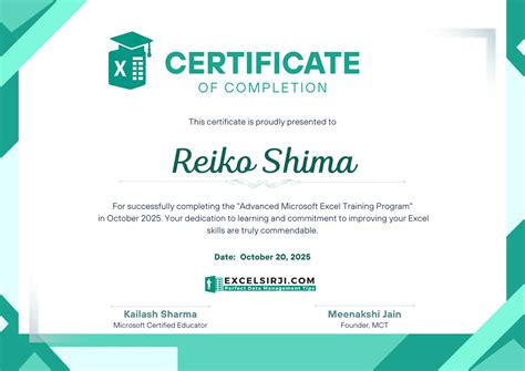 Best 42+ Microsoft Excel Professional Certificate Csv