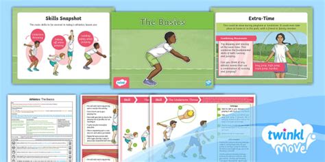 Twinkl Move PE - Year 3 Athletics Lesson 1 - The Basics
