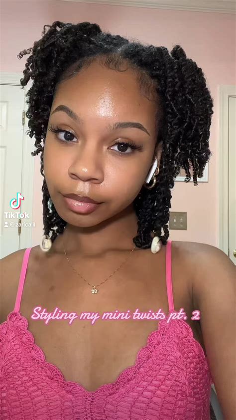 62 Mini twist hairstyles ideas | mini twists natural hair, quick ...