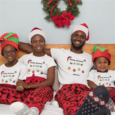 Customizable Family Christmas Tshirts, Family Christmas Gift, Family ...