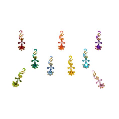 Comet Busters Bridal Collection Fancy Bindi (12 mm) (BIN042)