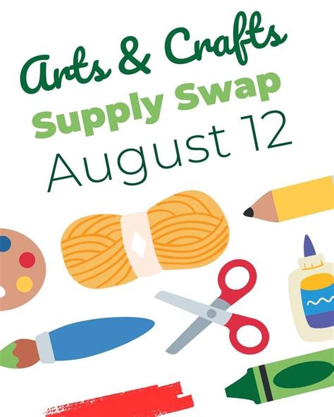 Arts and Crafts Supply Swap, Day-Riverside Branch, Salt Lake City ...