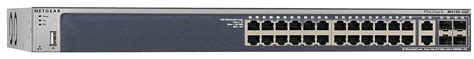 NETGEAR ProSAFE M4100-26G 26-Port Gigabit Managed Switch with Fiber ...