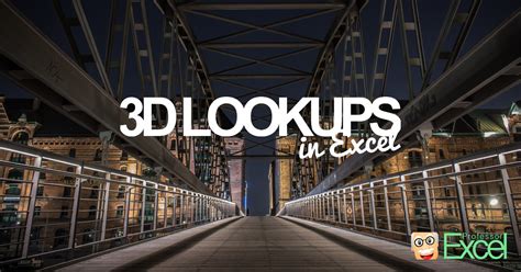 Image result for 3D Lookup Excel