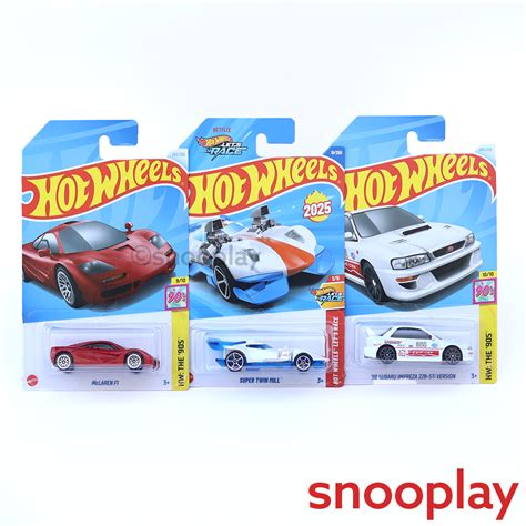 Buy Set of 3 Hot wheels [HW 278] - Super Twin Mill, McLaren F1, '98 ...