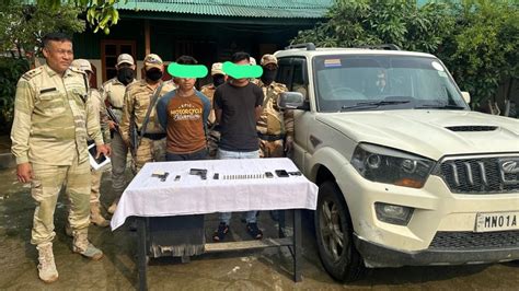 Manipur Police nabs two KCP (City Meitei) members, recovers arms and ...
