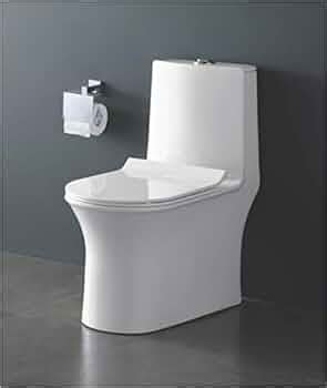 B BACKLINE One Piece Ceramic Western ToiletCommode/European Commode ...