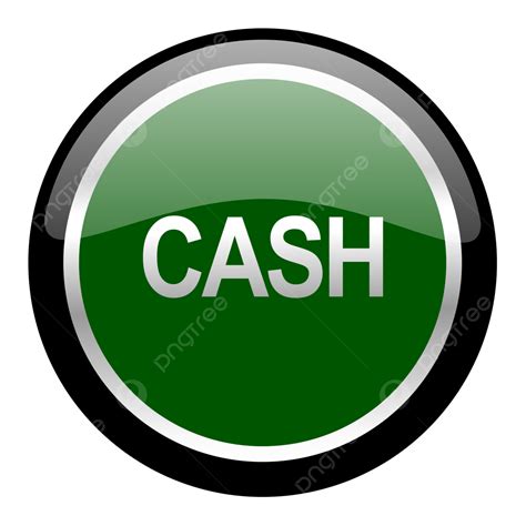 Cash Icon Glossy, Green, Money, Sign PNG Transparent Image and Clipart ...