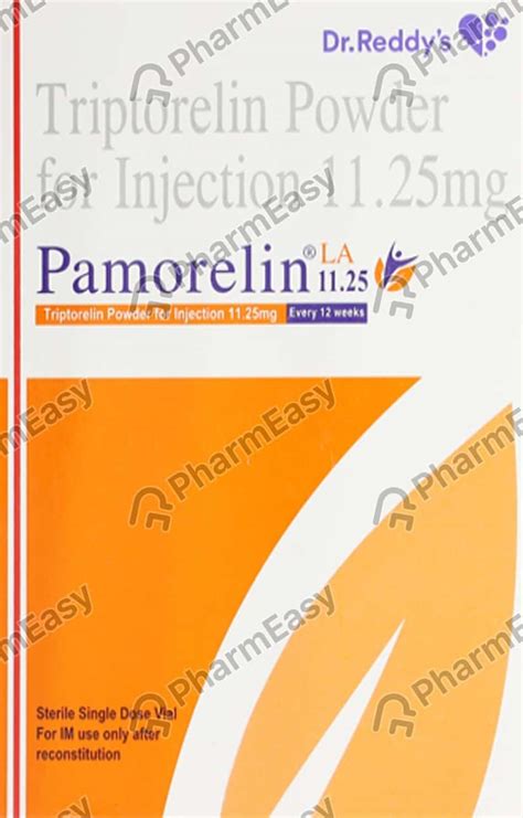 Pamorelin La 11.25 MG Powder For Injection (1): Uses, Side Effects ...
