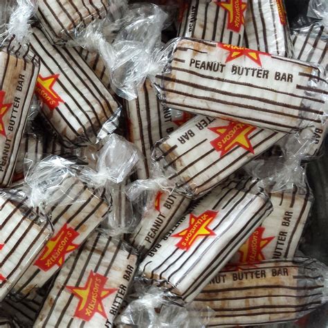Amazon.com : Atkinson's Peanut Butter Candy Bars, Old-Fashioned Individually Wrapped Sweets,1.5 ...