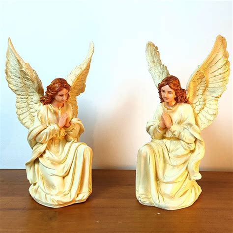 Kneeling Angel 12 Inch - A Heavenly Addition to Your Home | Living Words