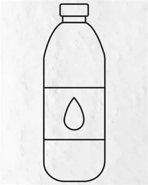 How To Draw Water Bottle In 8 Easy Steps