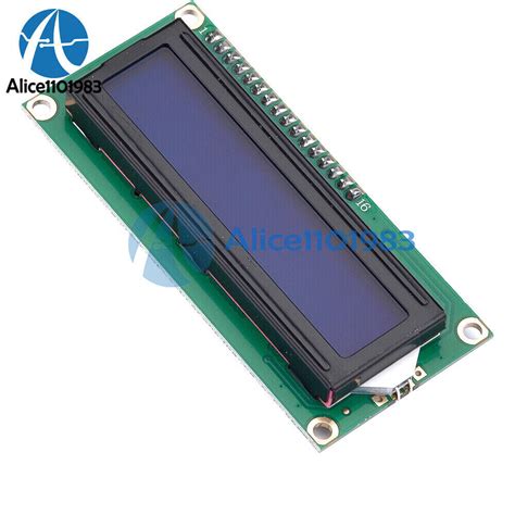 Blue/Yellow IIC/I2C/TWI/SP I Interface1602 2004 | Ubuy India