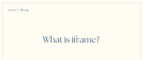 Image result for How to Use Iframe