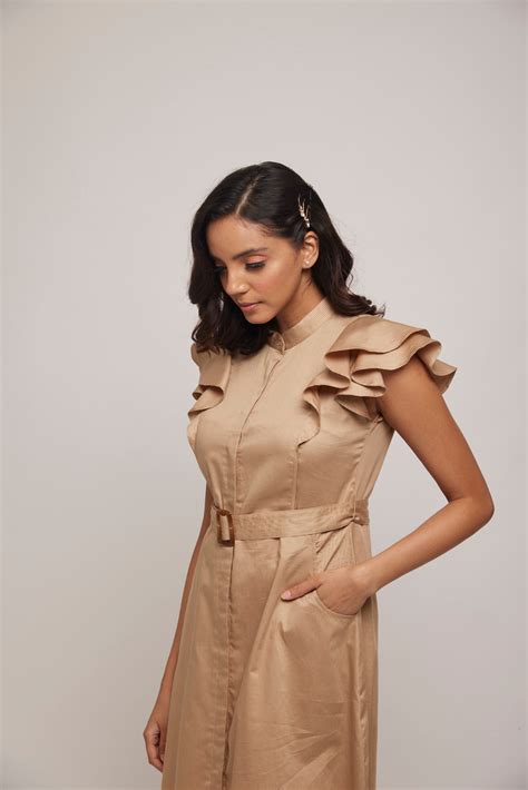 Circular Flare Shirt Dress – Escape By Aishwarya
