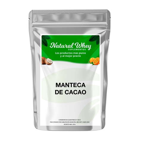 MANTECA DE CACAO – Natural Whey Suplementos