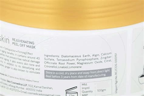 Buy REJUVENATING ALGAE PEEL OFF MASK FOR DULL SKIN, 100 GRAMS Online ...