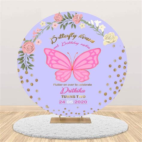 Buy Butterfly Theme Birthday Party Backdrop | Party Supplies ...