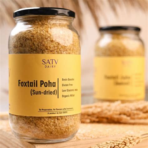 Foxtail Poha (Sun dried) – Sâtv Dairy
