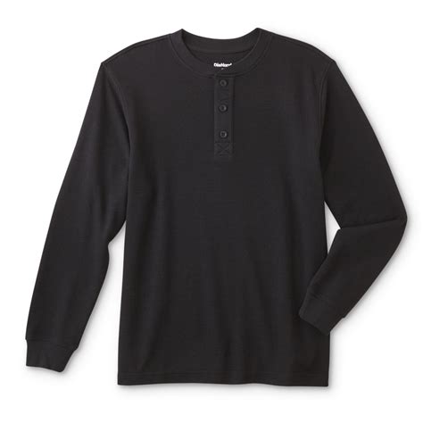 DieHard Men's Waffle Knit Henley