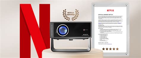 WZATCO Yuva Blaze Plus, Netflix Certified, Smart Home Projector 4k ...