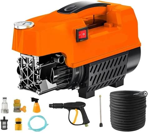 QWEBARS CAR Washer High Pressure Washer, Car Washer, 1800 Watts Motor ...