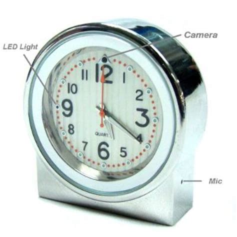 Spy Small Table Clock Camera in Delhi | 3G Spy Wireless Camera