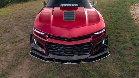 LVA 2010-2015 Chevrolet Camaro "ZL1 1LE" Bumper Conversion Front Split - LiquiVinyl Aerodynamics