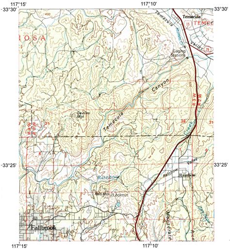 Image result for Fallbrook CA Map