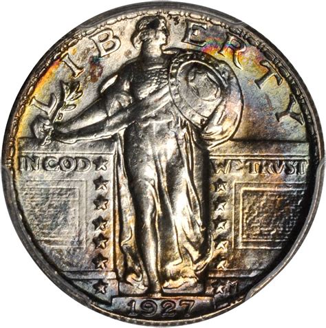 1927 Standing Liberty Quarter. MS-62 (PCGS).拍卖成交价格及图片- 芝麻开门收藏网