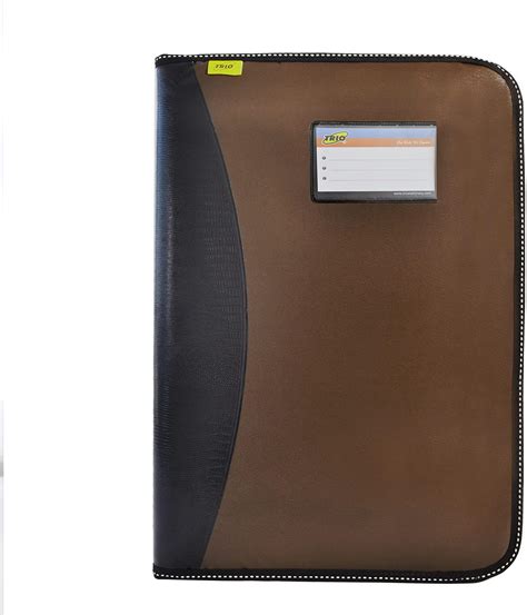 Trio PU Leather Multipurpose 30 XLD File Sleeve to Store A4 ...