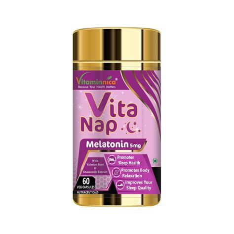 Vitaminnica Vita Nap- Melatonin Sleeping Pills for Restful Sleep| Fall ...