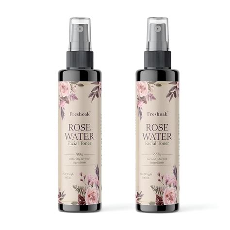 Freshoak Rose Water | Facial Toner | With Glycerine | Pure Natural ...