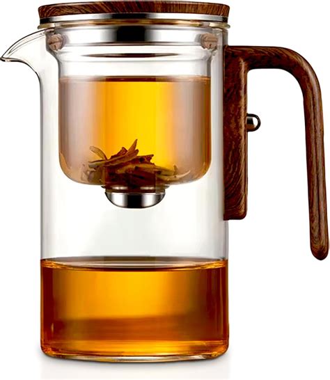 Amazon.com | Tea Pot, Magic Teapot with Infuser, Glass Teapot with ...