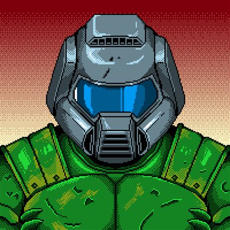 DoomGuy by C0ffeeGhost on DeviantArt