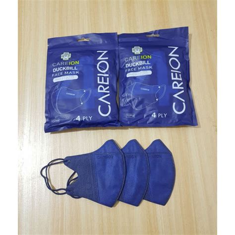 Jual MASKER KF94 DUCKBILL CAREION PREMIUM 4PLY ISI 10 PCS - Merah ...