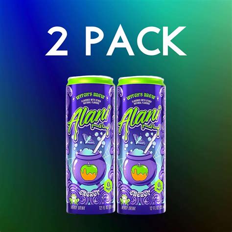 Alani Nu Sugar-Free Energy Drink, Witch's Brew 12 fl oz (2pk) - Walmart.com