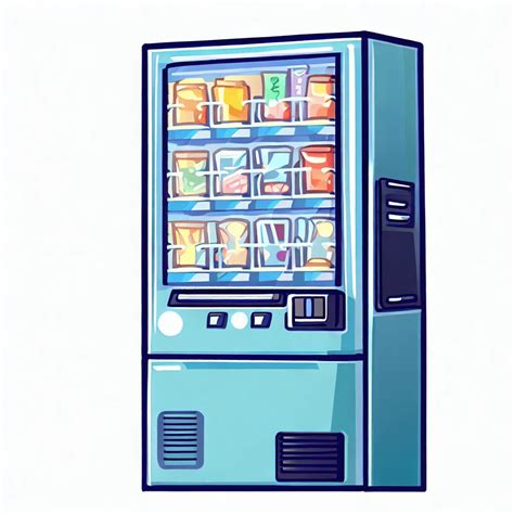 Vending Machine Clipart - Clipart.World