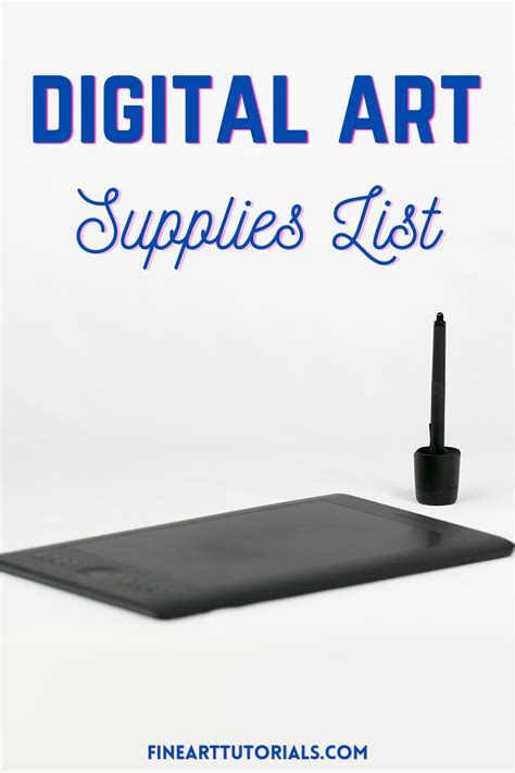 digital art supplies